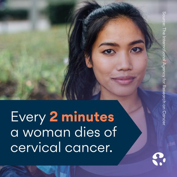 World Cancer Day 2023 - cervical cancer infographic 2 - English